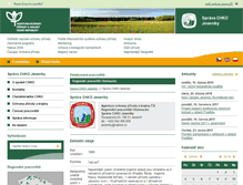 Tablet Screenshot of jeseniky.ochranaprirody.cz