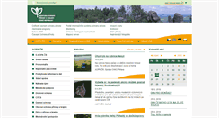 Desktop Screenshot of ochranaprirody.cz