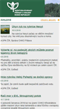 Mobile Screenshot of ochranaprirody.cz
