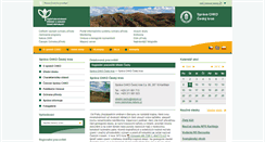 Desktop Screenshot of ceskykras.ochranaprirody.cz
